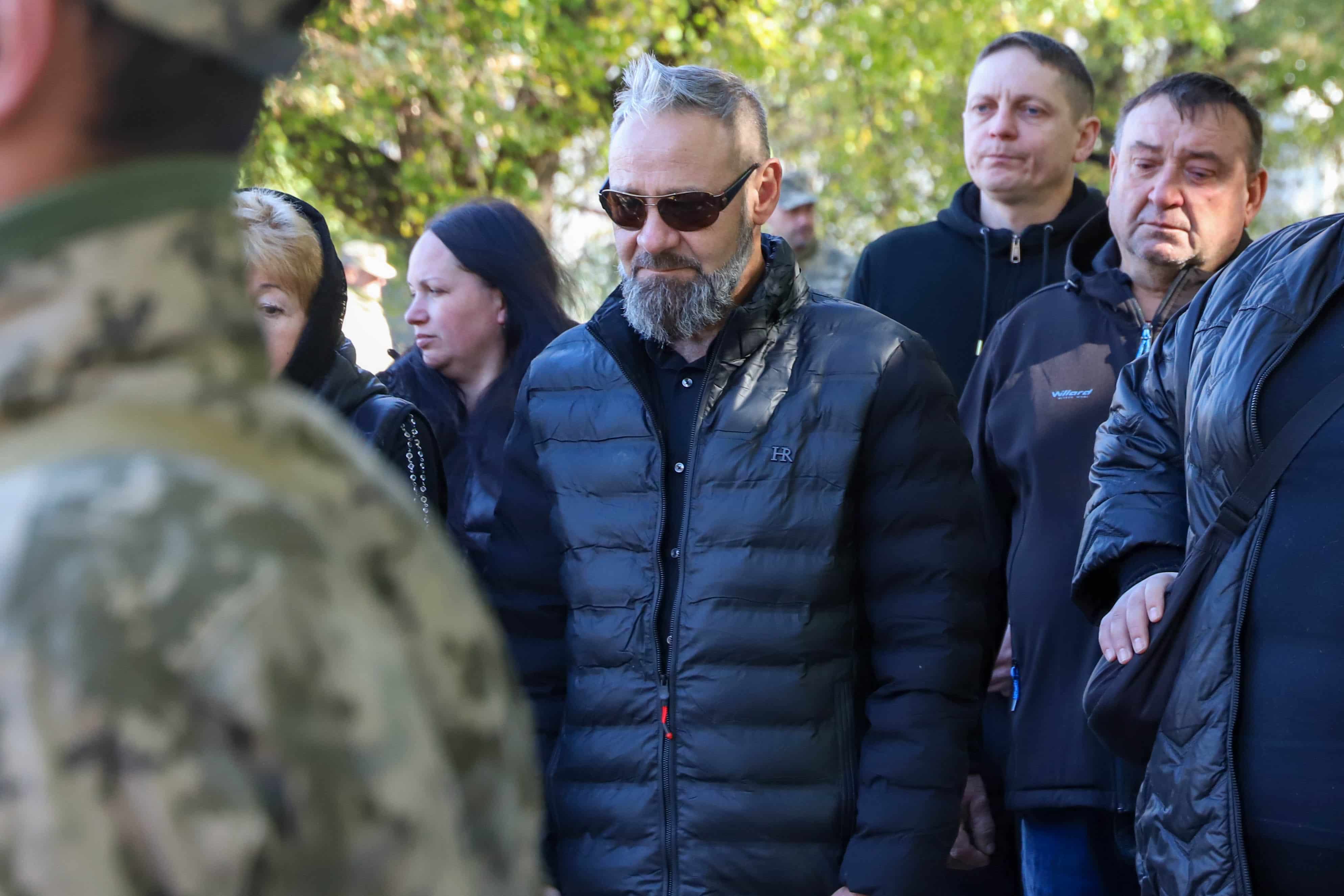В Ужгороді сьогодні попрощалися зі ще одним захисником – 38-річним солдатом Юрієм Грицаком