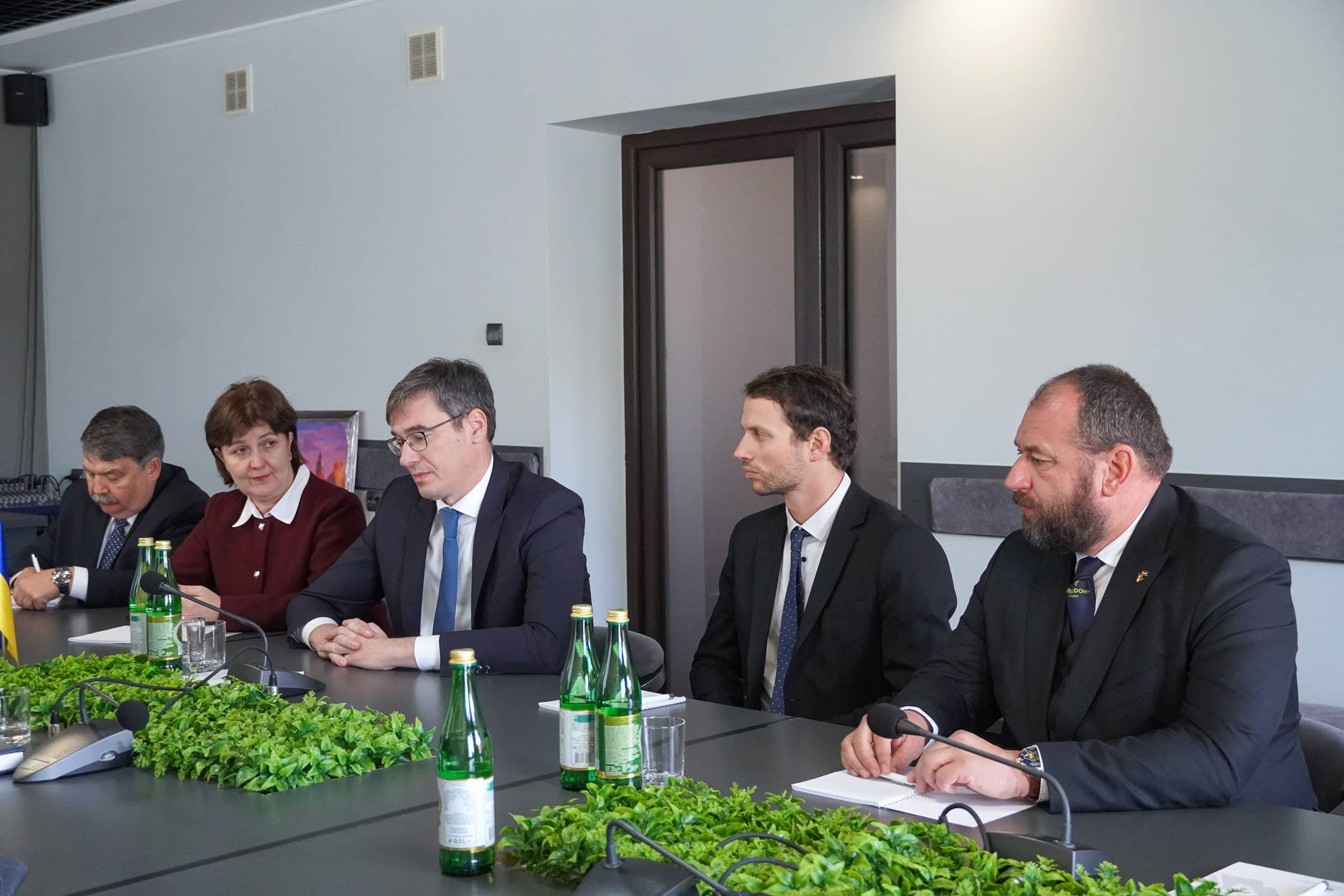 Богдан Андріїв зустрівся з мером Будапешта Гергеєм Корачонем