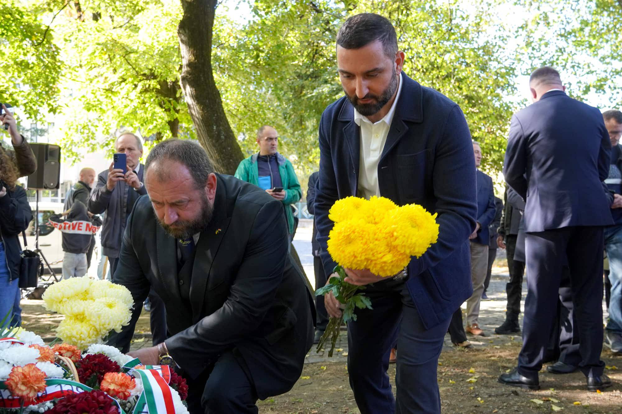 В Ужгороді відкрили пам’ятник Імре Надю – одному з лідерів Угорської революції 1956 року