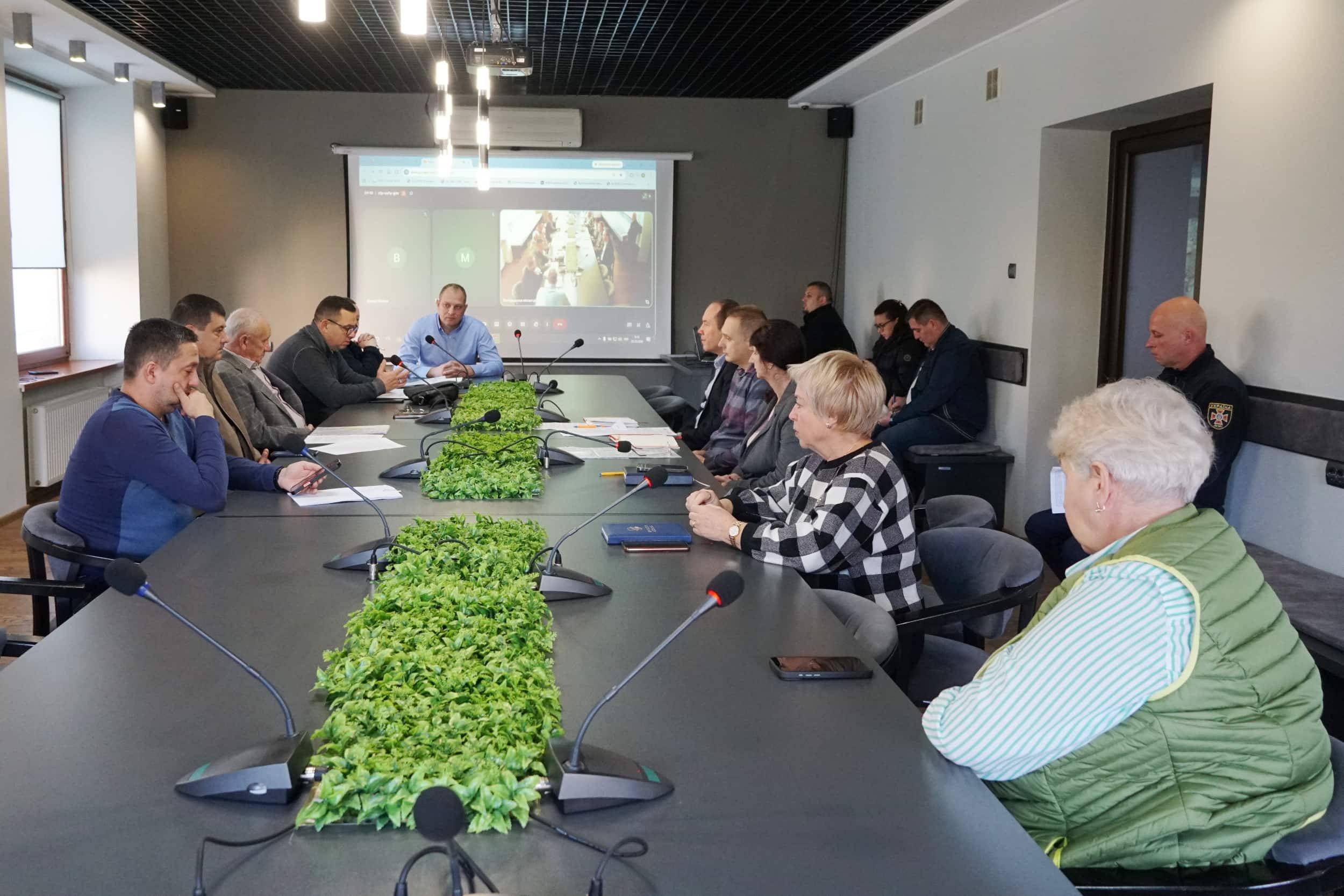Позапланове засідання робочої групи місцевої комісії з питань ТЕБ та НС відбулося в Ужгородській міській раді