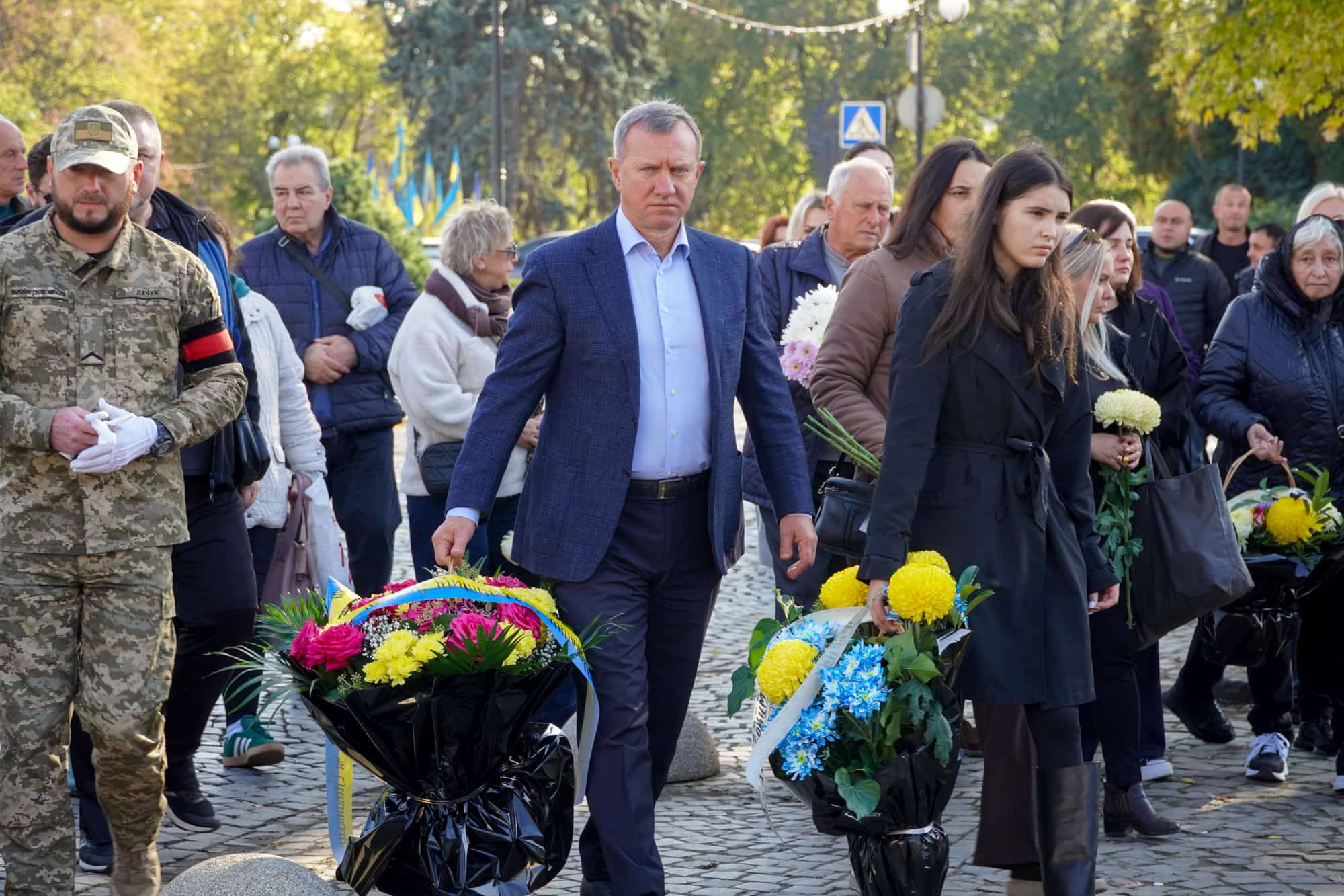 В Ужгороді попрощалися із молодшим сержантом Валентином Балогою