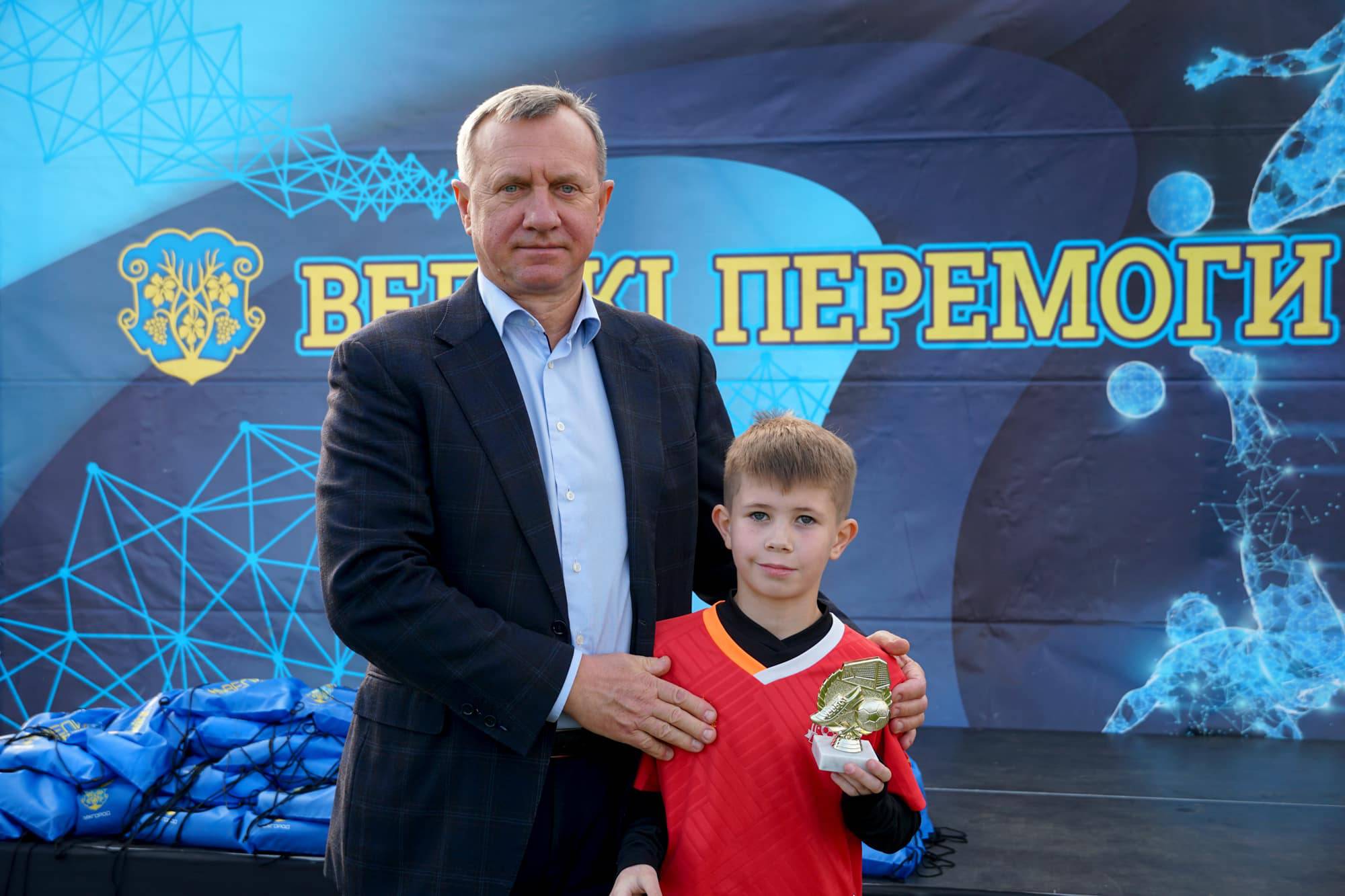 Близько 600 юних футболістів зібрав в Ужгороді турнір «Великі перемоги»