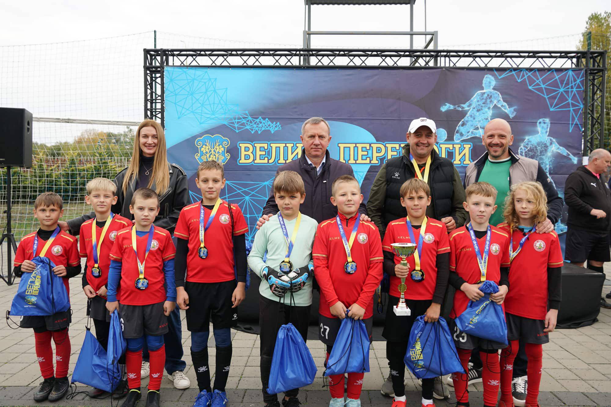 Близько 600 юних футболістів зібрав в Ужгороді турнір «Великі перемоги»