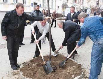 Нові ясени, декоративні сливи та сакури ростимуть в серці міста