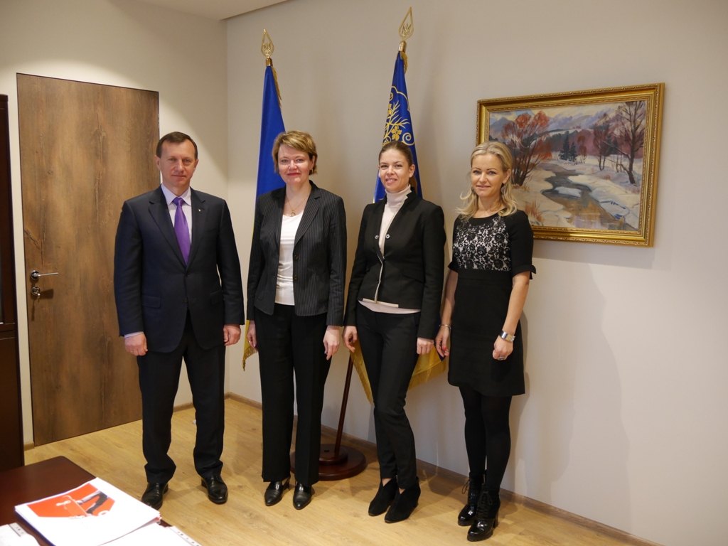 Ужгородський міський голова Богдан Андріїв зустрівся сьогодні із представниками німецького підприємства SULO