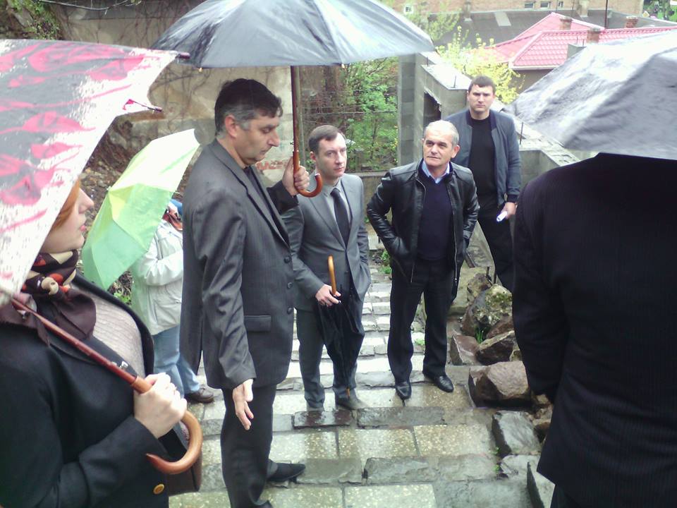 Комісія міської ради Ужгорода вирішує проблему забудови біля Замкових сходів