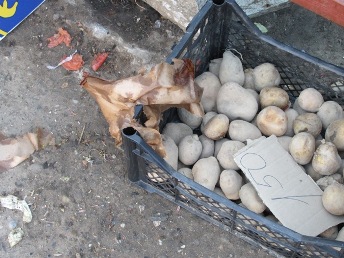 Адміністрації ринку на вул. Бородіна наказали навести лад з “тротуарною” торгівлею