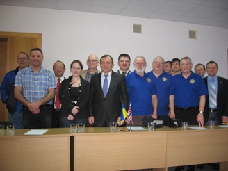 Ужгород приймав британських ротарійців