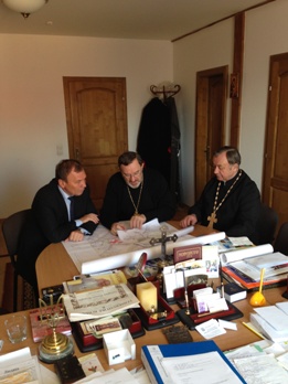 Міський голова спілкувався з єпископом Мукачівської греко-католицької єпархії