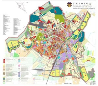УЖГОРОД ПЛАН ЗОНУВАННЯ ТЕРИТОРІЇ МІСТА (громадські слухання)