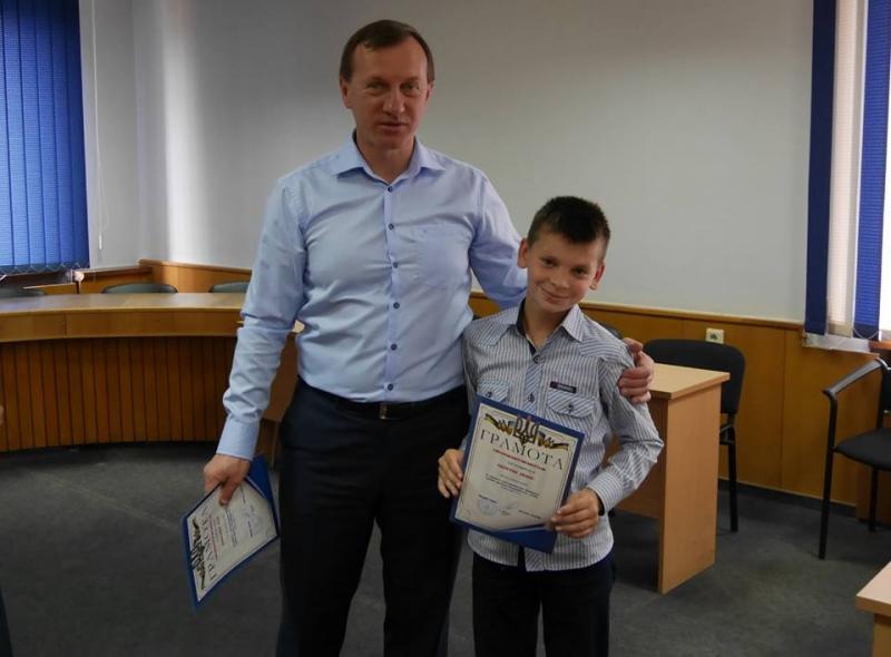 Міський голова Богдан Андріїв вручив грамоти переможцям турніру «Шкіряний м’яч»