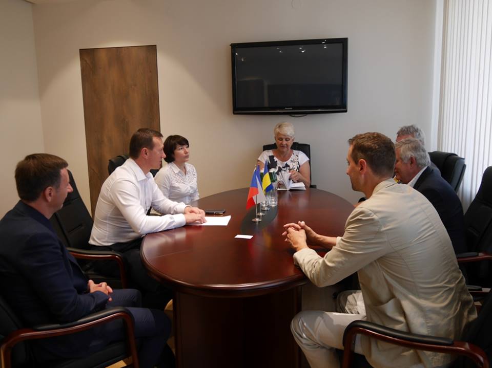 Із робочим візитом в Ужгороді перебуває делегація чеського міста-побратима Ужгорода – Їглави