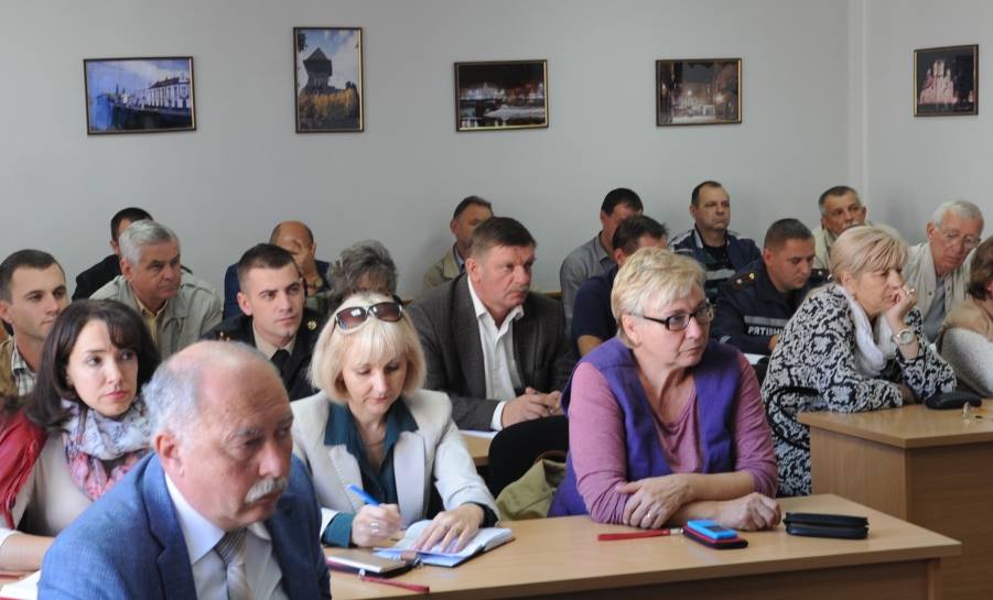 В Ужгородській міськраді провели навчання із керівниками служб цивільного захисту населення