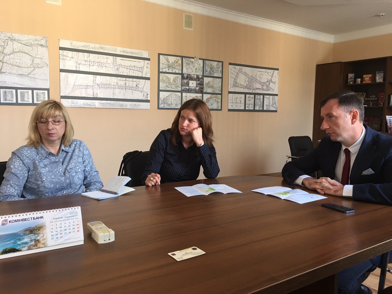 Про підготовку словацько-українського грантового проекту говорили сьогодні у міськраді