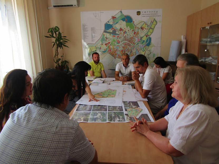 Проект оновлення скверу-альпінарію в Ужгороді розглянули на зібранні містобудівельної ради