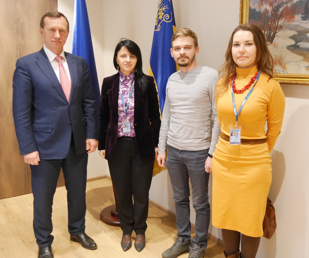 Міський голова Ужгорода Богдан Андріїв зустрівся з представниками ОБСЄ