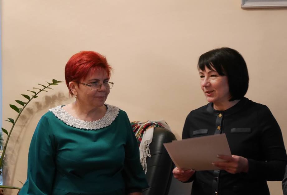 Керуючий справами міськвиконкому Олена Макара привітала колектив Ужгородського об’єднаного управління Пенсійного фонду