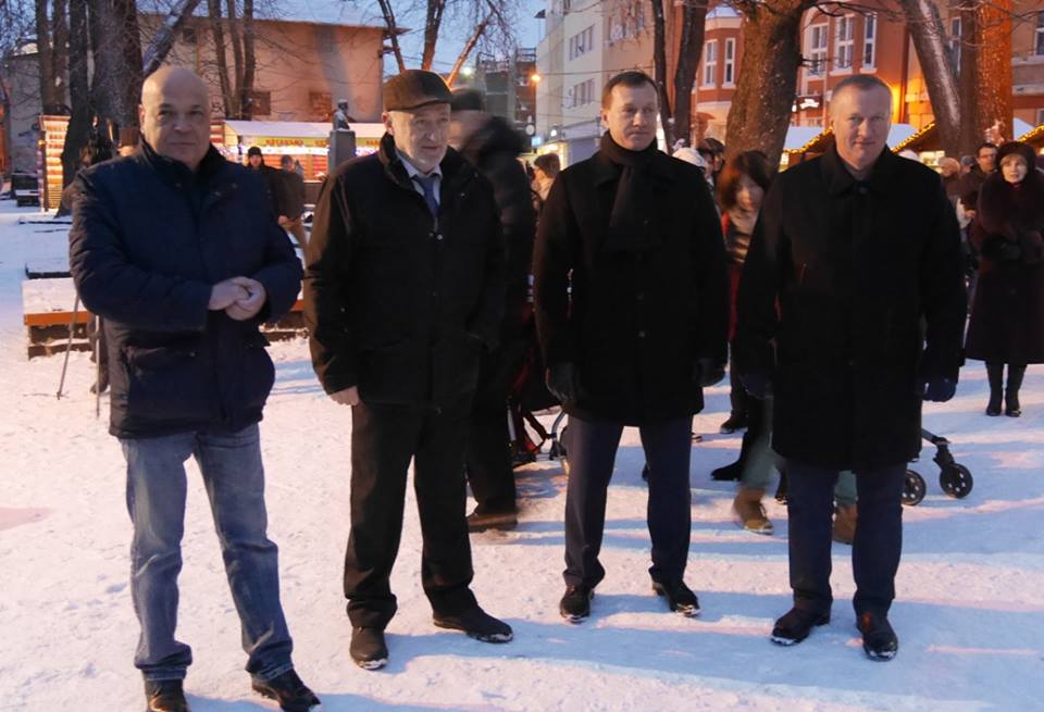 В Ужгороді відбулися урочистості з нагоди єврейського свята Хануки