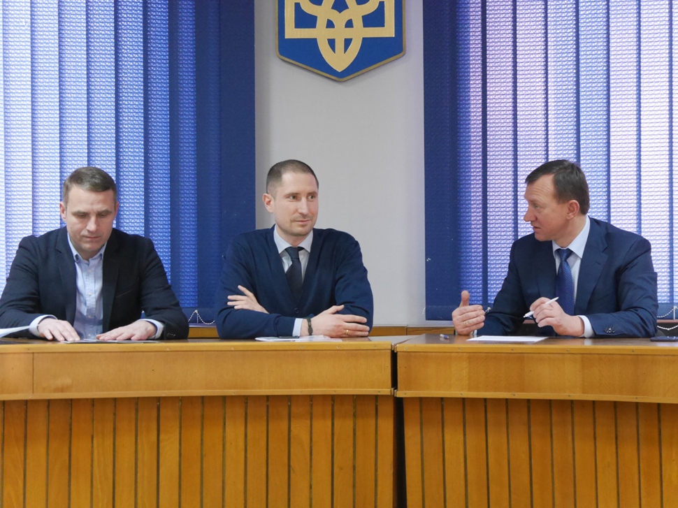 Міський голова Ужгорода Богдан Андріїв зустрівся з народним депутатом, призером Олімпійських ігор Денисом Силантьєвим