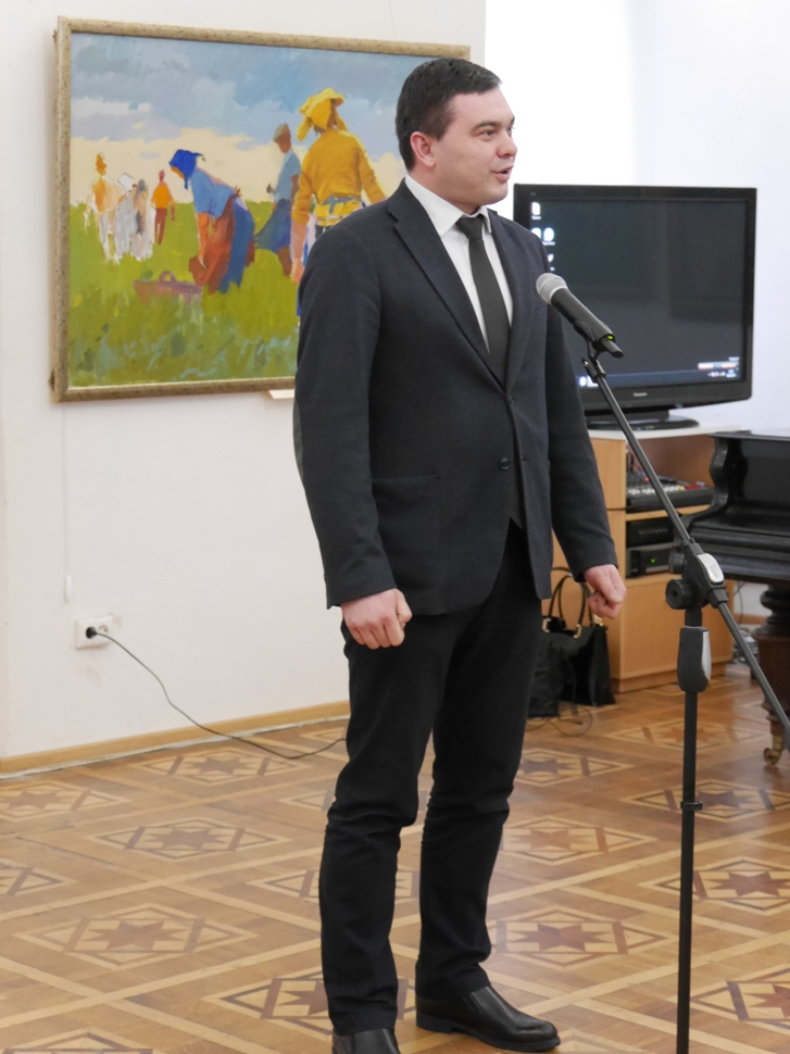 В Ужгороді відкрили виставку картин Гаврила Глюка з приватних колекцій