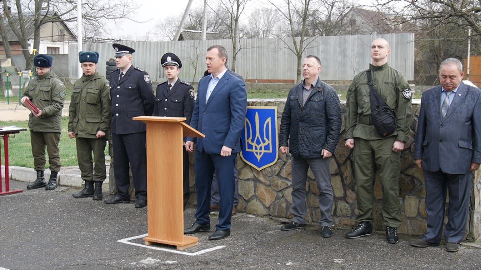 В Ужгороді відзначили третю річницю з Дня створення Національної гвардії України