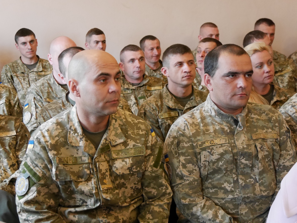 Військовослужбовців Ужгородського зонального відділу ВСП привітали з 15-ою річницею з Дня створення Військової служби правопорядку Збройних Сил України