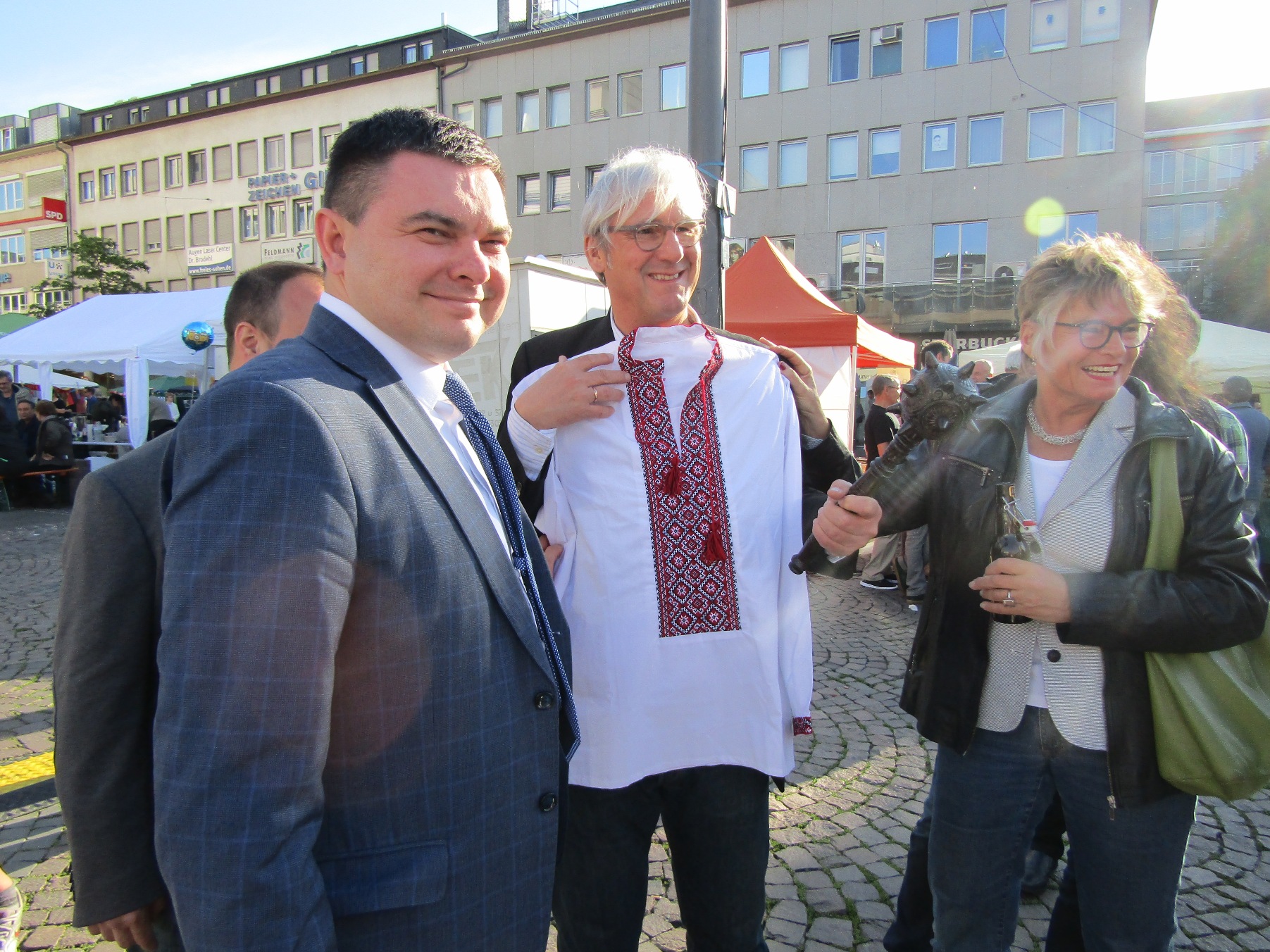 Ужгород долучився до традиційних Європейських вихідних у німецькому місті-побратимі Дармштадті