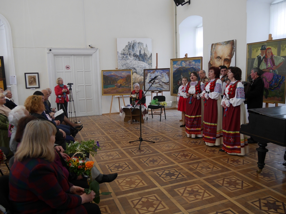 В Ужгороді відбувся творчий вечір з нагоди 80-річчя легендарної виконавиці народних балад Віри Баганич