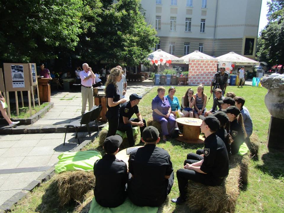 Дискусія про перший в Україні шкільний патруль в рамках «Майстерні міста»