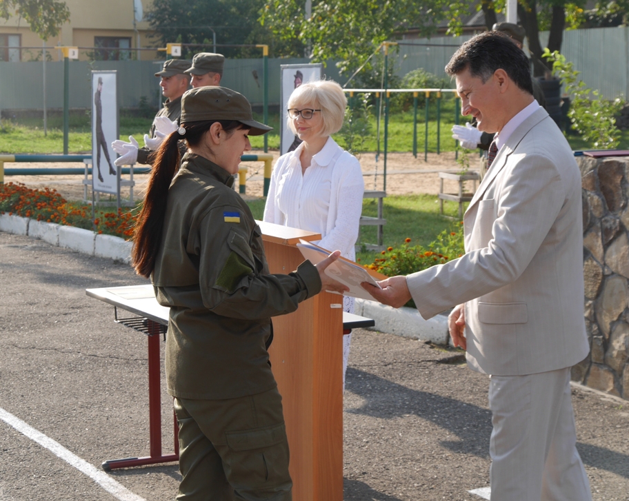 Військових 4-го стрілецького батальйону військової частини 3002 привітали з річницею
