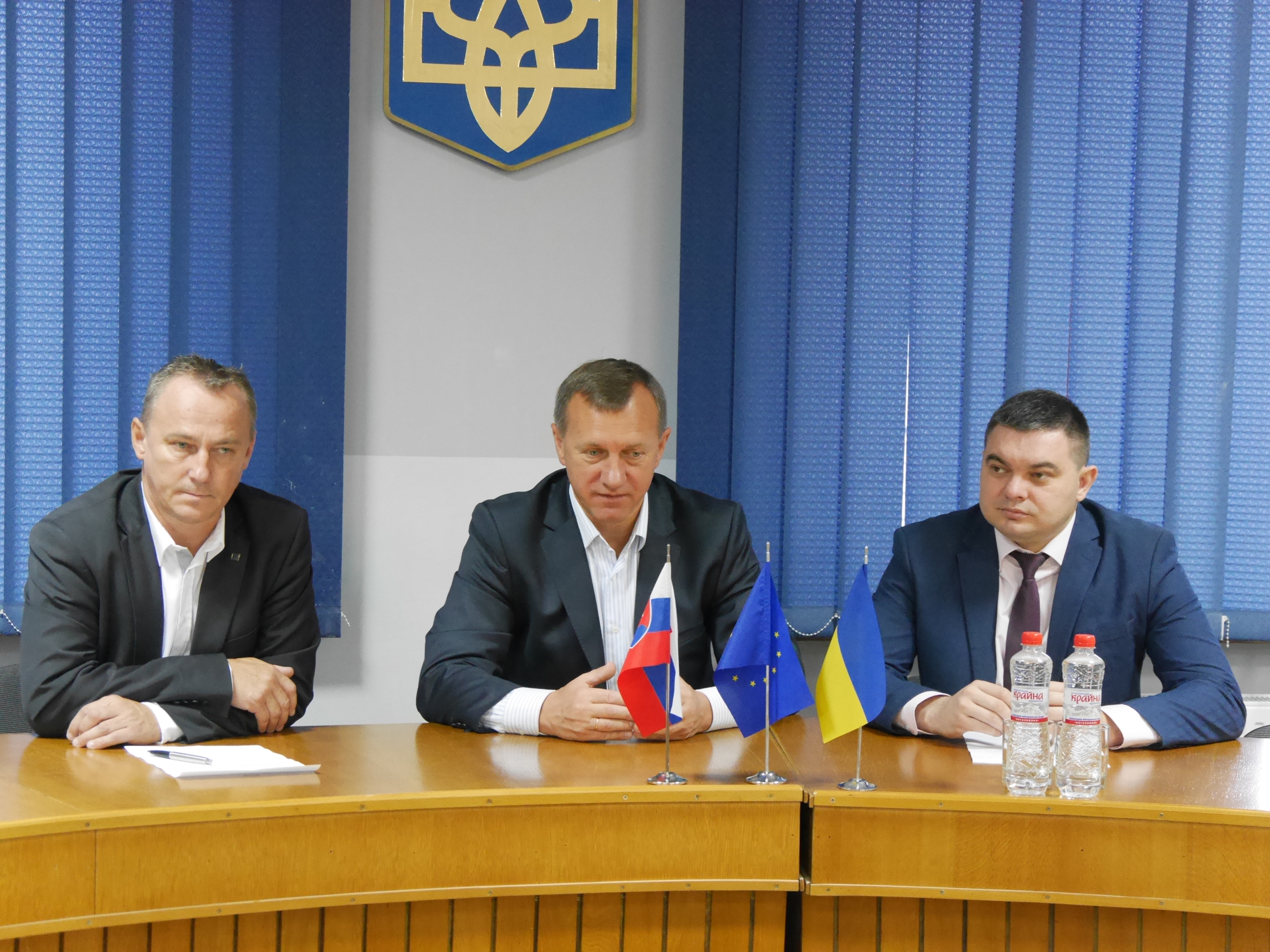 Підготовку спільних грантових проектів обговорили під час зустрічі зі словацькою делегацією в Ужгородській міськраді