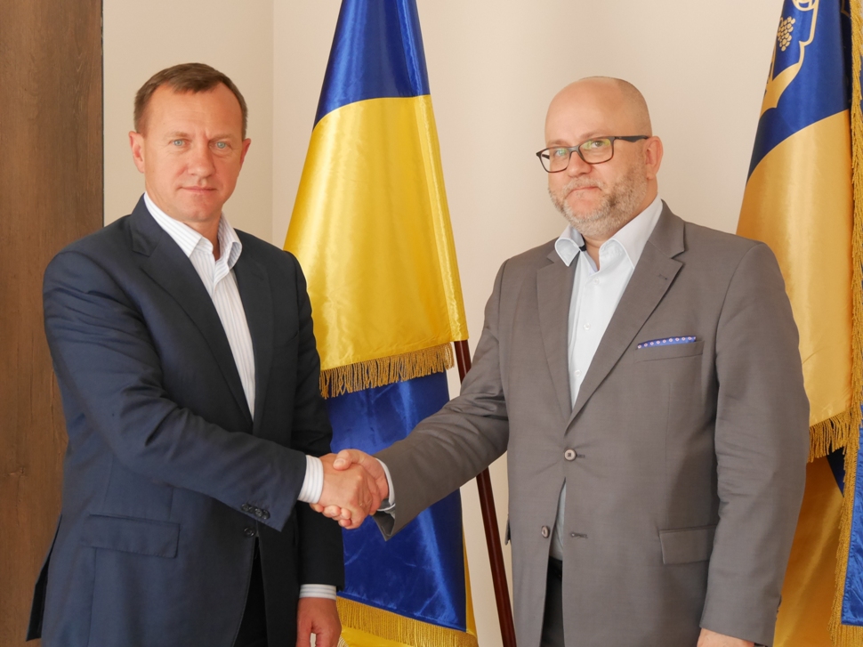 Міський голова Ужгорода Богдан Андріїв зустрівся із Генеральним консулом Республіки Польща у Львові Рафалом Вольскі
