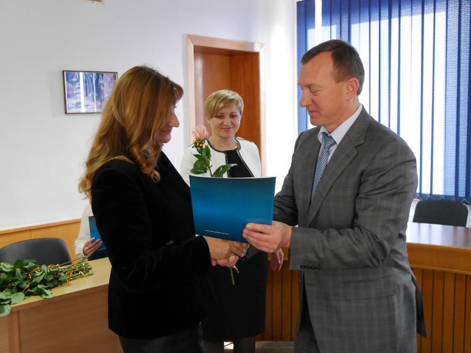 В Ужгородській міській раді вітали працівників культури та мистецтва