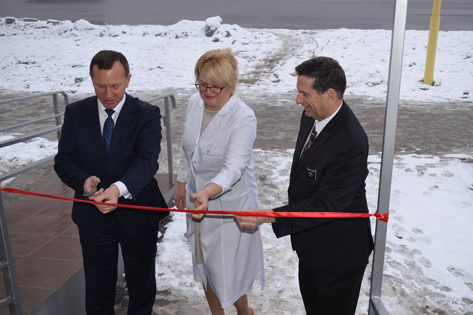 В Ужгороді в будівлі амбулаторії на вулиці Легоцького відкрили приміщення тренінгового центру