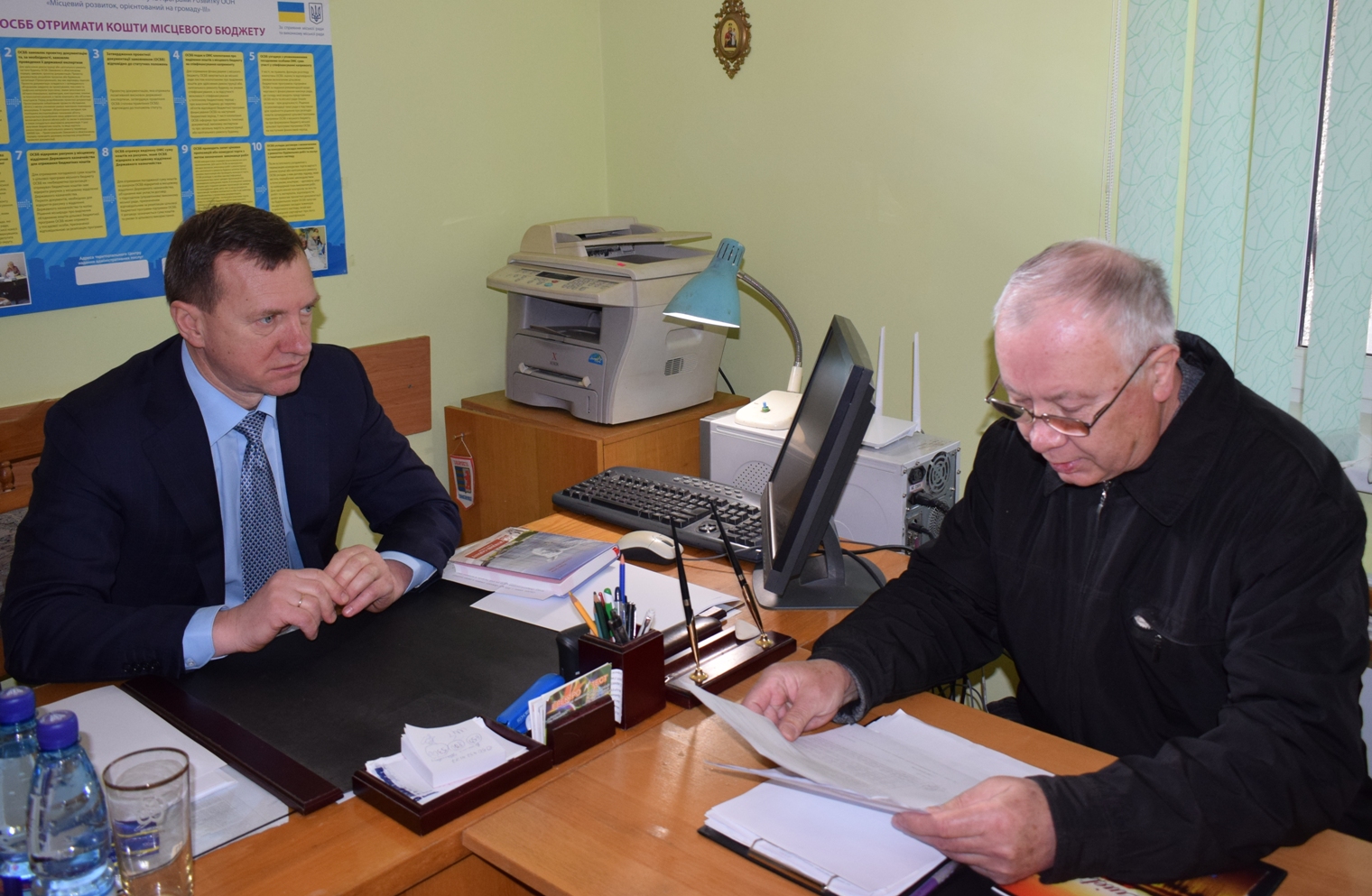 Міський голова Богдан Андріїв провів виїзний прийом громадян