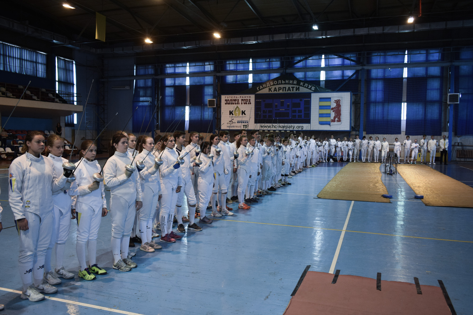 В Ужгороді – XIX Всеукраїнський турнір країн Карпатського Єврорегіону з фехтування імені Василя Герея