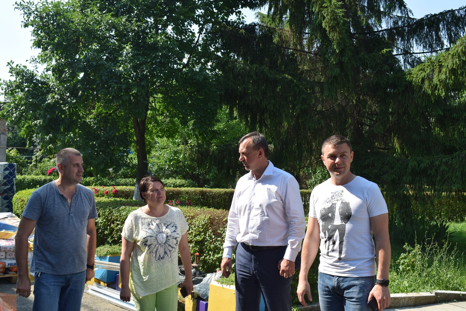 В Ужгороді капітально ремонтують фасад дитсадка №16