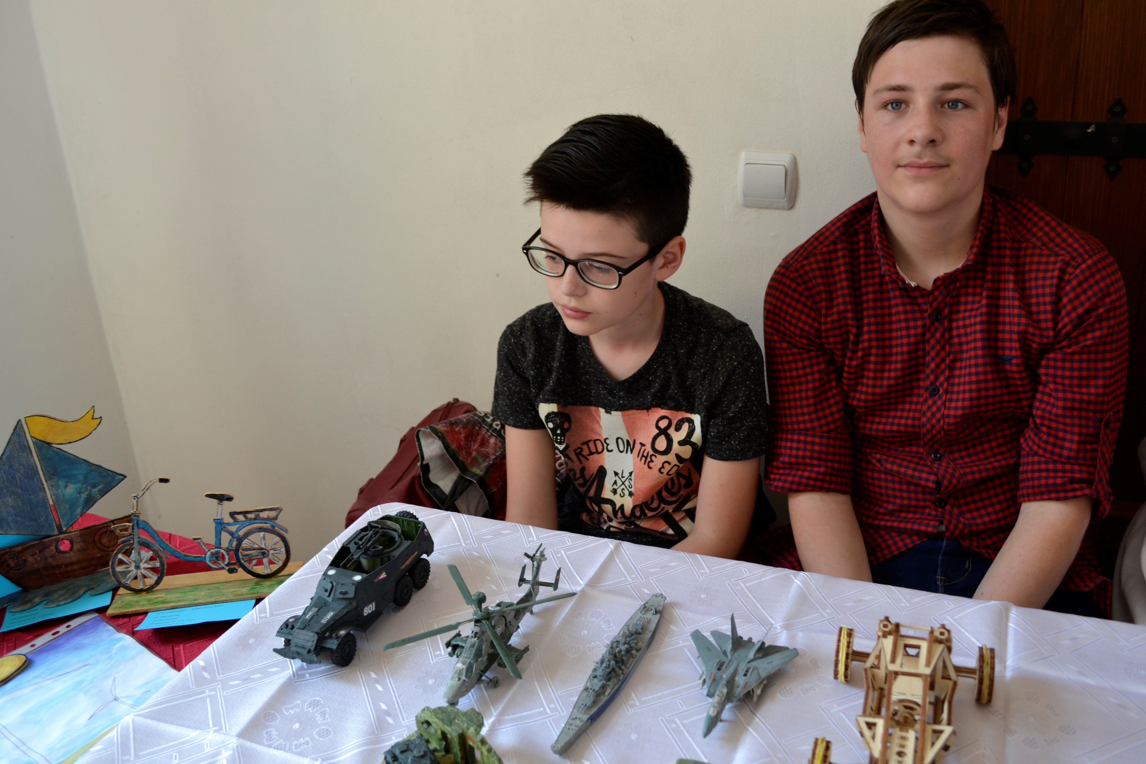 На І етап конкурсу “Юний технік” ужгородські школярі представили 44 роботи