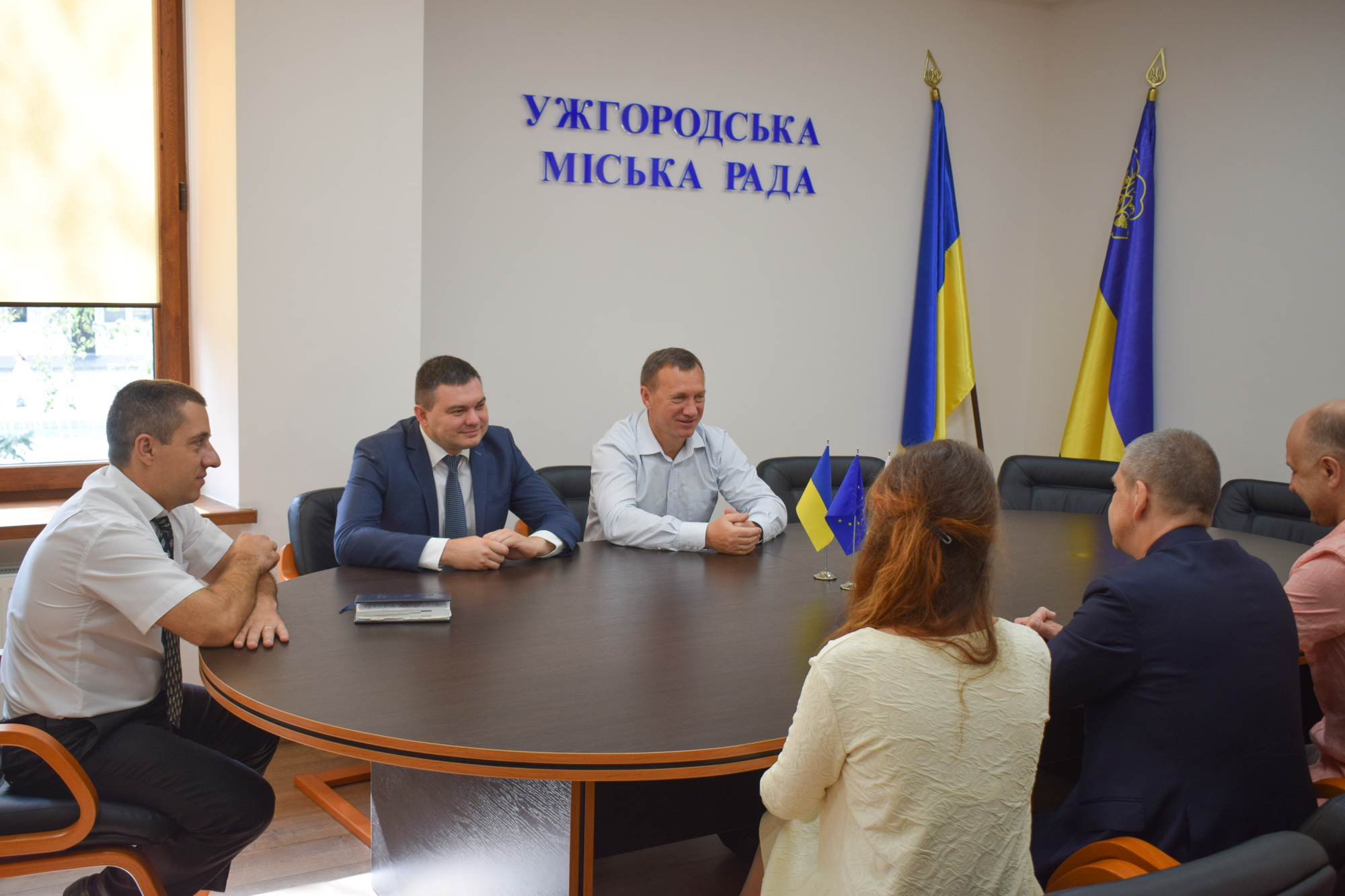 Ужгородський міський голова Богдан Андріїв зустрівся з директором Центру європейських проектів у Варшаві Лєшиком Буллєром