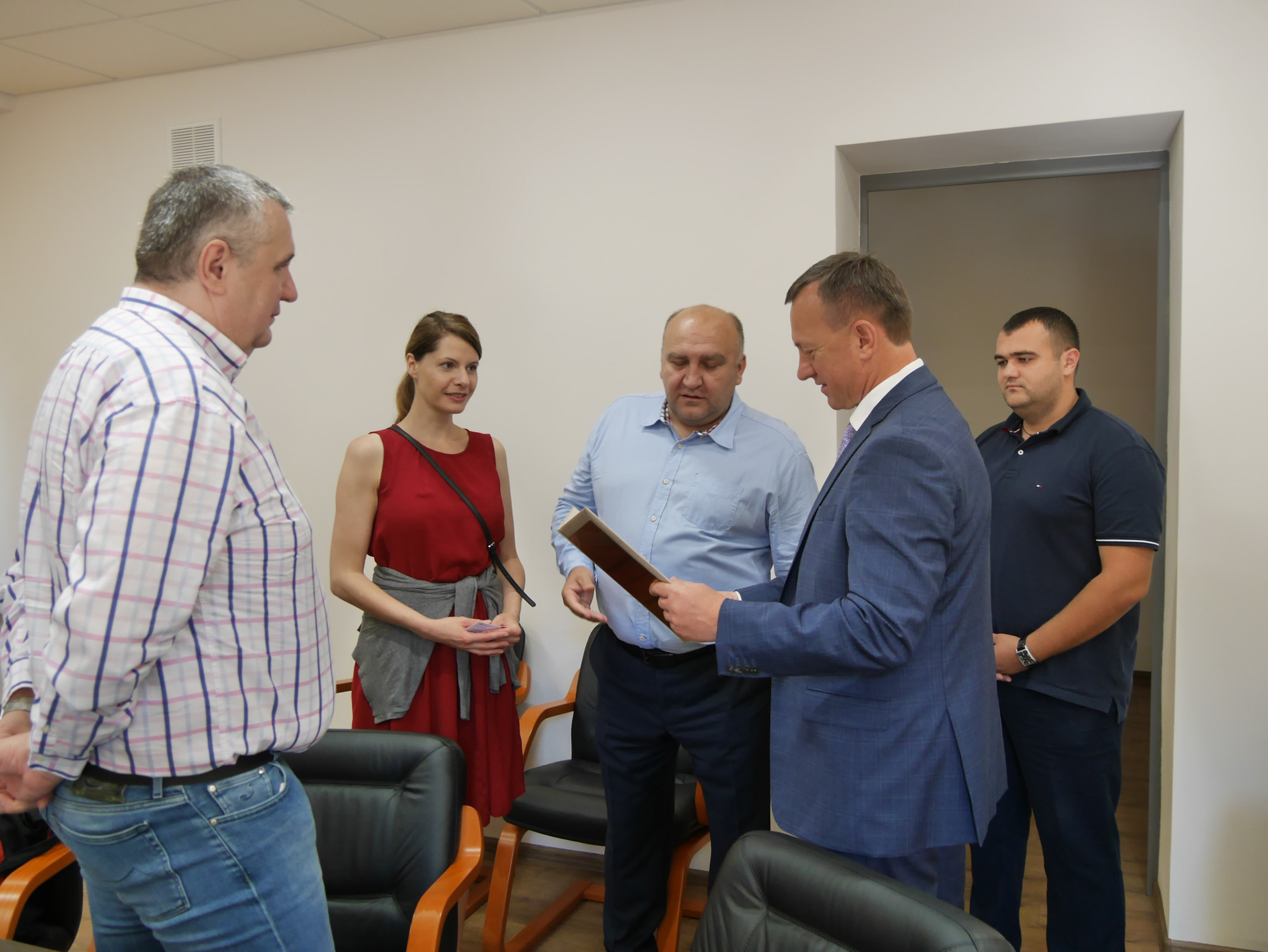 Про “смачний” фестиваль та іншу співпрацю із міським головою Богданом Андріївим домовилися представники Чеського дому регіонів в Ужгороді