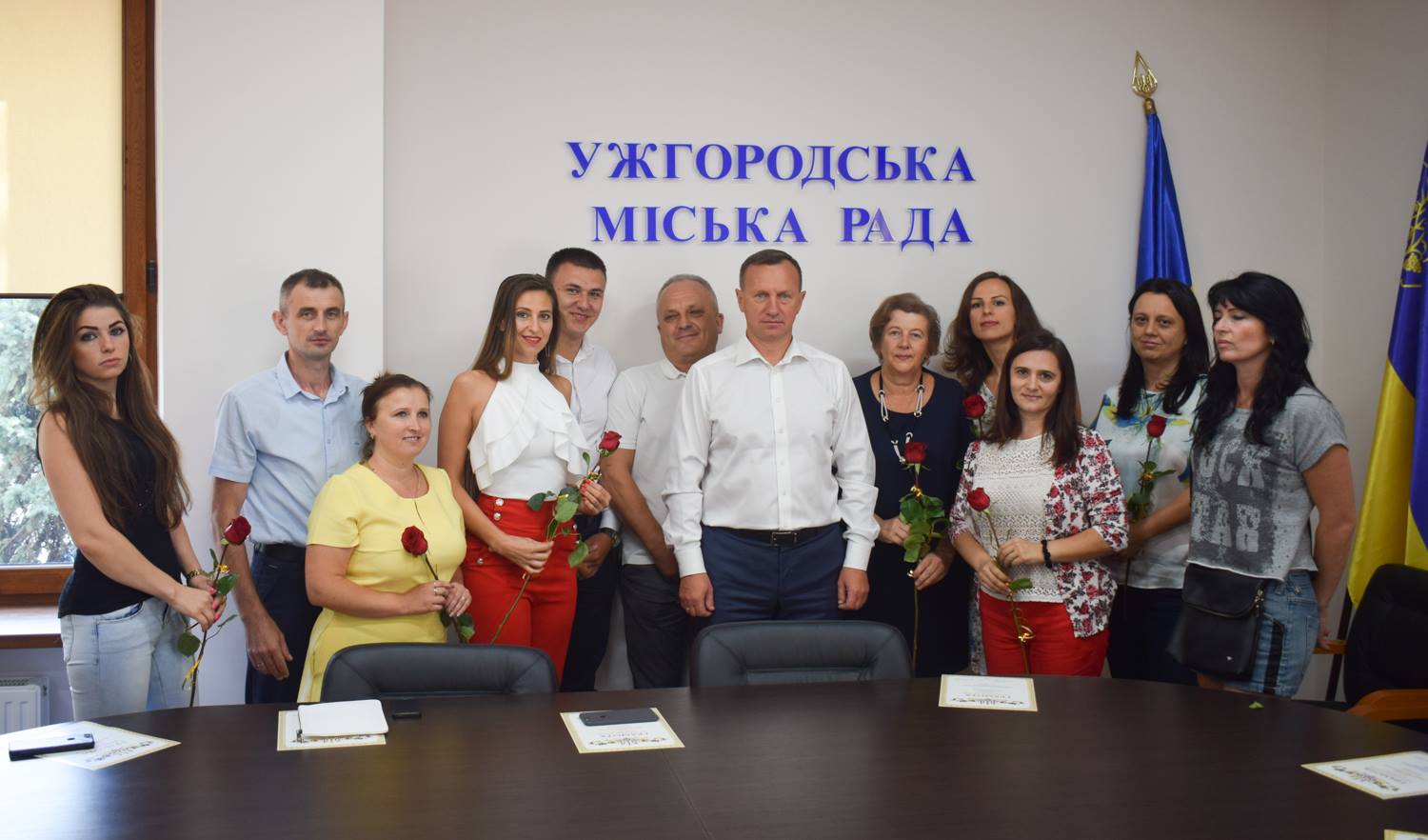 Підприємців Ужгорода вітали з професійним святом