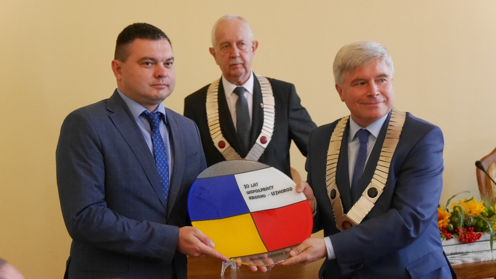 Делегація з Ужгорода вітала польське Кросно з Днем міста