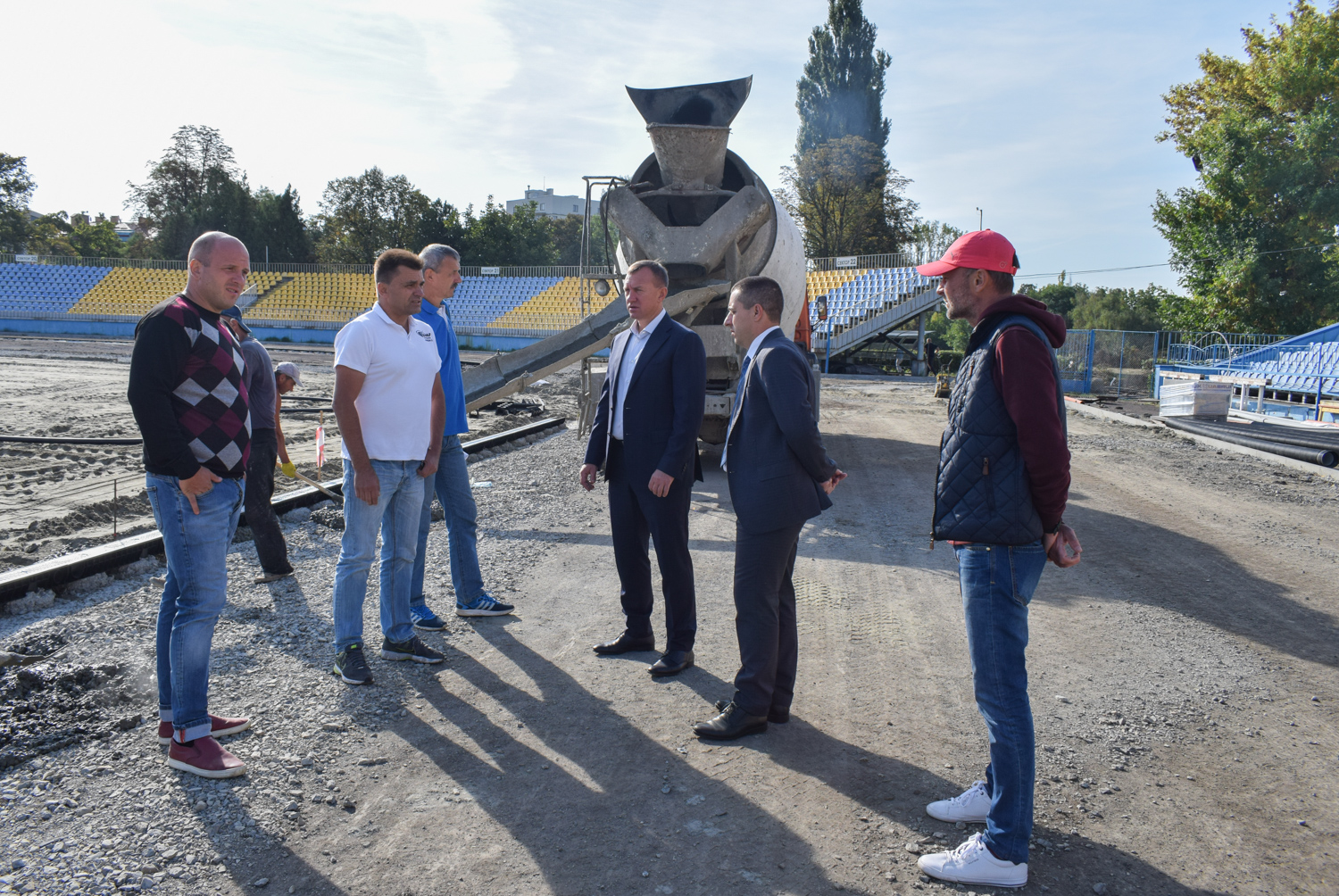 Триває реконструкція стадіону “Авангард” в Ужгороді
