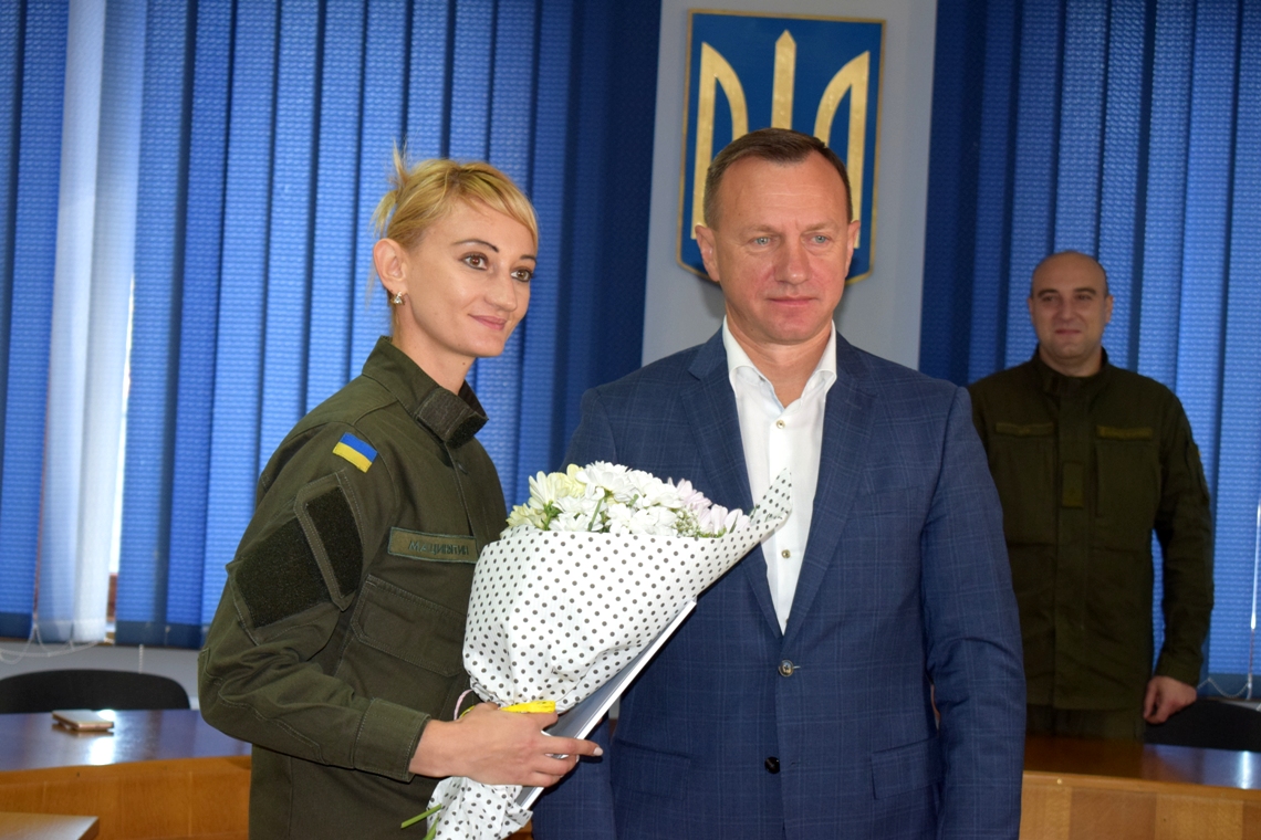 Міський голова Богдан Андріїв привітав військових