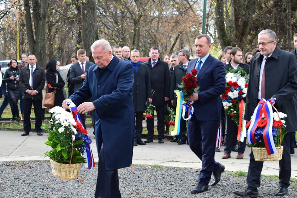 В Ужгороді відбулись урочистості з нагоди 100-річчя створення Чехословаччини