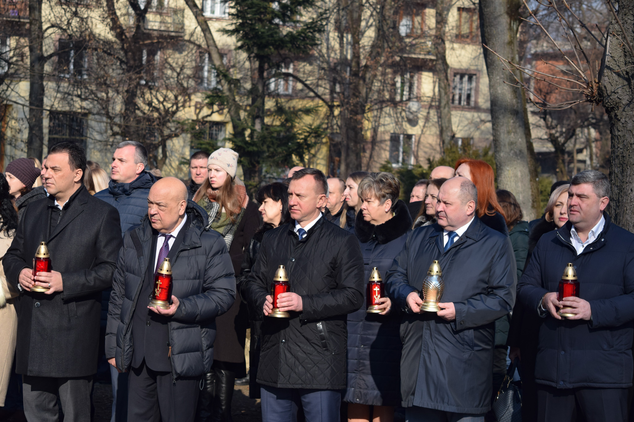 В Ужгороді вшанували подвиг учасників Революції Гідності та Героїв Небесної Сотні